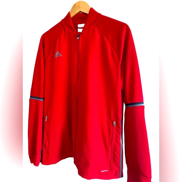 Adidas Condivo 16 Training Jacket Youth, Red/Black/Silverlight - Soccer - Picture 1 of 7
